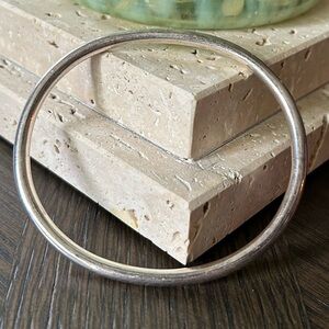 Sterling Silver Mexican Bangle Bracelet